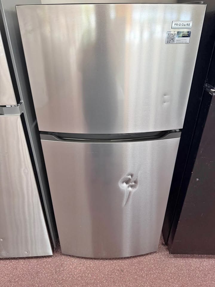 Frigidaire 28" Top Mount Refrigerator — Stainless Steel