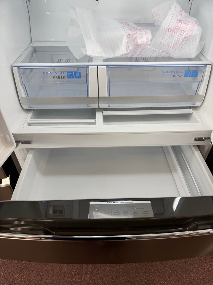 Frigidaire 36" Counter-Depth French Door Refrigerator — Stainless Steel