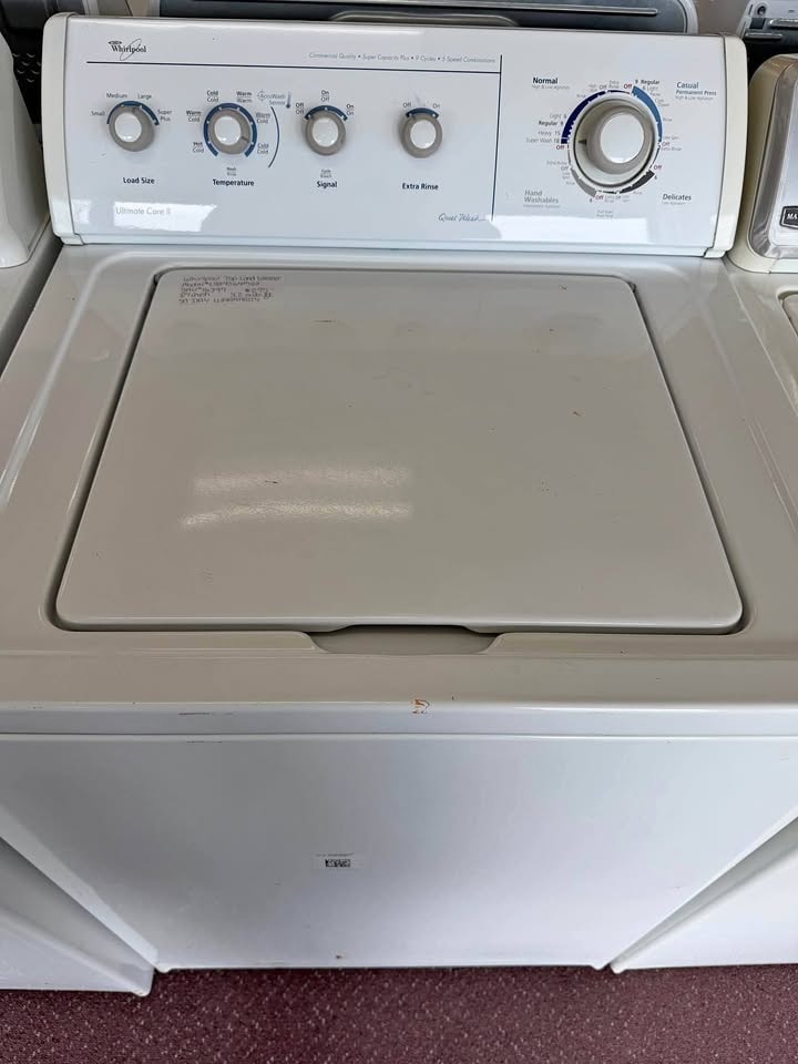 Whirlpool 27" Top Load Washer — White